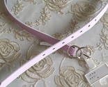 A New Day Women&#39;s Skinny Belt Lilac Purple Double Buckle : Choose Size - £9.37 GBP