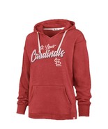 &#39;47 Women&#39;s St. Louis Cardinals Red Rise Kennedy Hoodie MLB Kangroo Pock... - $736.23 MXN