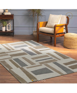 Hand Tufted Leopard Weaving carpet for living room, bedroom, sofa hall s... - $462.45 CAD