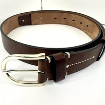 Men’s Tumi Belt Size 36 / 90 Brown Sample Belt Leather - $22.43