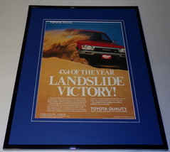1989 Toyota 4x4 Truck Framed 11x14 ORIGINAL Vintage Advertisement - $34.64