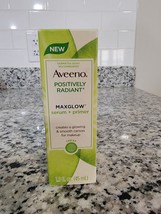 Aveeno Positively Radiant Maxglow Serum + Primer 1.5 oz. New - £28.12 GBP