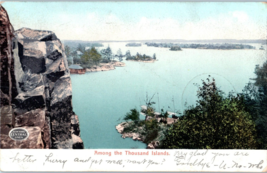 Among the Thousand Islands, New York Postcard. Posted 1905 - £4.11 GBP