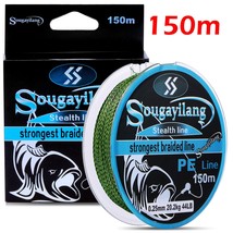 Sougayilang 150M 350 550M 4 Strands Speckled  Fish Line 20-78LB Smooth Durable C - £53.12 GBP