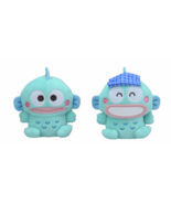 Japan Sanrio Hangyodon mascot plush doll toy (2pc set) - 10cm Birthday Gift - $45.46 CAD