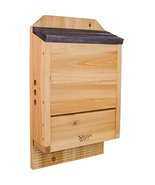 Nature&#39;s Way Bird Products CWH6 Triple Chamber Cedar Bat House, 20.5&quot; x ... - $84.40 CAD