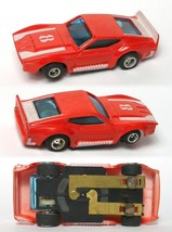 1970s Foreign RARE Mustang MACH ONE HO Slot Car Orange &amp; White! Great Looking! - £87.92 GBP