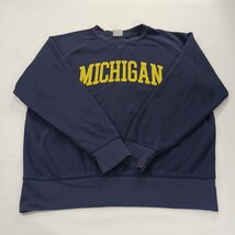 KA Knight Michigan Wolverines Embroidered Mens Pullover Sweatshirt Size L(42-44) image 14