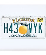 2004 United States Florida Okaloosa County Trailer License Plate H43 VYK - £14.82 GBP