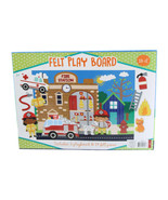 Felt Play Board Build And Design Fire Station - $8.90