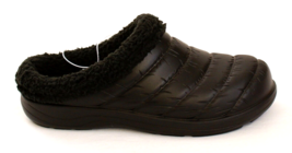 Skechers Foamies Black Cozy Camper Fleece Lined Clog Slip On Shoes Men&#39;s 9 - $59.39