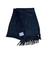 Michael Kors Men’s Two-Color Gray Marl Stripe Raschel Fringed Scarf – NW... - $459.01 MXN