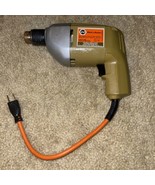 VINTAGE BLACK &amp; DECKER 3/8” ELECTRIC DRILL Type 7104 Type 1 Good &amp; Working - $27.12