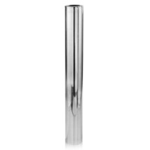 48" Silver Aluminum Cylinder Table Vase - $243.99