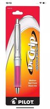 Pilot Dr. Grip Center of Gravity Retractable Ball Point Pen Pink Grip/Bl... - $11.83
