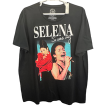Selena Quintanilla TShirt Black 3XL Short Sleeve Si Una Vez Latina Graph... - $31.68