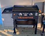 Blackstone Gas Griddle Grill Propane 28 In Cooking Station 2 Burner Back... - $347.95