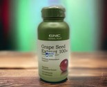 GNC Herbal Plus Grape Seed Extract 100mg 100 Capsules EXP 3/25 Vegetarian  - £15.41 GBP