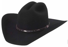 Justin JFT0242BKHL Unisex Black Hills Felt Wool Western Cowboy Hat - Siz... - $166.22 CAD