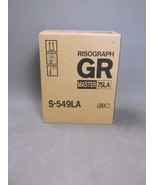 Genuine Riso Brand S-549LA Master Roll, Risograph GR Duplicator 2 rolls ... - £70.88 GBP