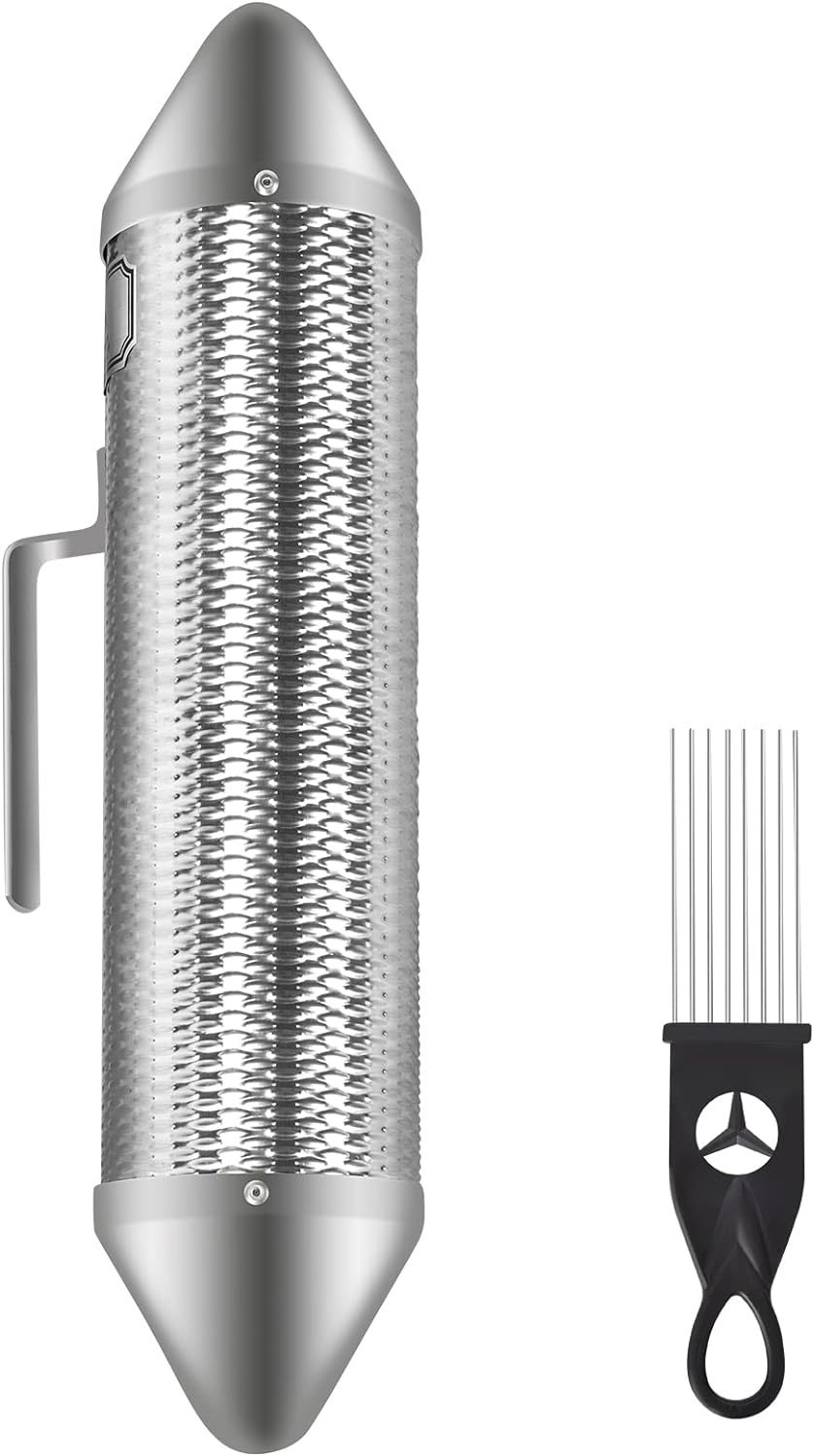 Eastrock Stainless Steel Guiro Instrument Latin Percussion Instrument Sh... - $29.92