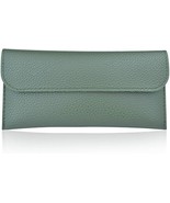 Green Long Wallet with Stylish Car Stitching Multi-slot Design Wallet Wa... - $9.74