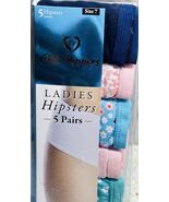 Chili Peppers Ladies 5 Hipsters Size 7 100% Ultra Soft Cotton. Hi Cut - €22,80 EUR