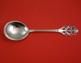 Viking Rose by Th. Marthinsen Norwegian .830 Silver Berry Spoon Ovoid 9 3/8&quot; - $286.11