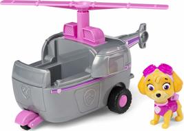Paw Patrol, Skyes Helicopter Vehicle with Collectible Figure, for Kids Aged 3 a - £14.37 GBP