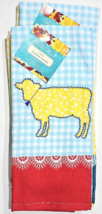 2 Packs Of 2 The Pioneer Woman Animals Kitchen Towels 16x28 - £20.70 GBP