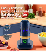 Fruit And Vegetable Cleaning Machine Purifier Portable Washing Cleaner W... - £32.12 GBP