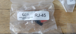 Lot of (24) ECA RJ-45 Connectors / Jacks - NEW SEALED - £23.58 GBP
