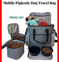 Mobile On The Move Pipjestic Week Away Tote Dog Pet Jetsetter Travel Bag - $33.65