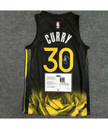 Stephen Curry SIGNED Golden State Warriors Stephen Curry CITY Jersey + C... - $2,841.53 MXN