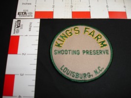 Shooting Preserve Patch King Farm vintage patch - $16.82