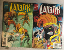 LUNATIK run of (2) issues #1 &amp; #2 (1995/1996) Marvel Comics FINE- - £11.76 GBP