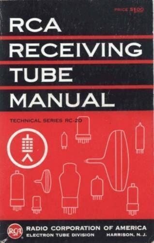 Primary image for RCA Receiving Tubes Manuals - 21 Manuals * on DVD * PDF_Ebooks