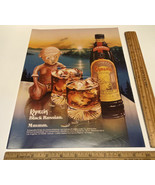 Vintage Print Ad Kahlua Black Russian Recipe Coffee 1970s Ephemera 13&quot; x... - $9.79