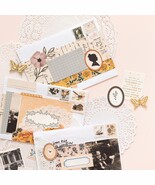Maggie Holmes Heritage Ephemera Die-Cuts 40/Pkg-Cardstock &amp; Vellum - $20.31