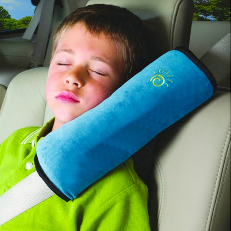 Car Safety Belt Pillow for Kids Travel Sleep Positioner - £10.17 GBP