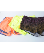 NIKE Dri Fit Running Lined Shorts Women&#39;s Neon Yellow Orange Size S Lot ... - $645.53 MXN
