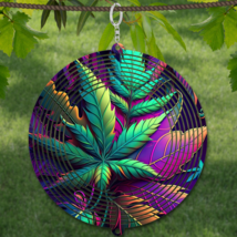Cannabis WindSpinner Wind Spinner 10&quot; /w FREE Shipping - £19.61 GBP