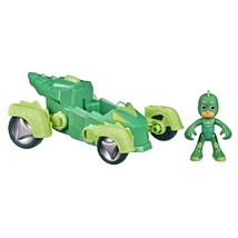 PJ Masks Gekko Deluxe Vehicle Preschool Toy, Gekko-Mobile Car with 2 Wheel Modes - £15.72 GBP