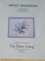 The Silver Lining Cross Stitch Pattern Sweet Memories Rose - $8.50