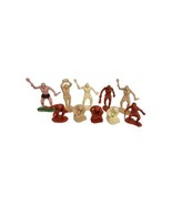 1950s Marx Prehistoric Lot Of 10 Cavemen Caveman Set Bundle Vtg Plastic ... - £29.55 GBP