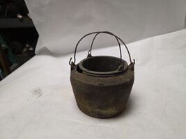 Vintage Unbranded No. 1 Cast Iron Double Boiler Pot [Broke Good for Deco... - $19.99