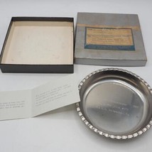 Vintage Steel Trinket Tray Free Accepted Masons F. &amp; A.M. Aliquippa PA 1966 - $83.54