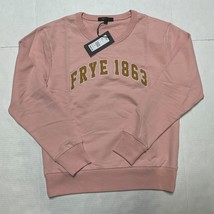 Frye Sweatshirt 1863 Crewneck Pink Size Small Classic Women’s New Americana - $704.07 MXN
