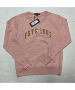 Frye Sweatshirt 1863 Crewneck Pink Size Small Classic Women’s New Americana - $704.07 MXN