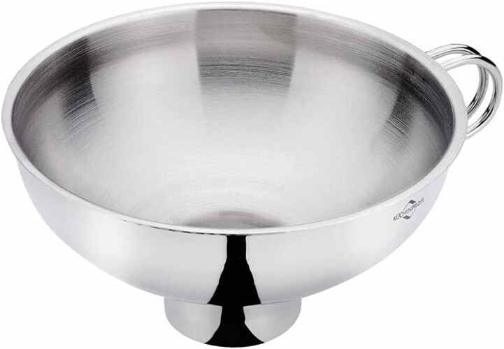 Heavy-Duty 18/10 Stainless Steel Funnel - Ideal for Canning & Preserving Item image 9